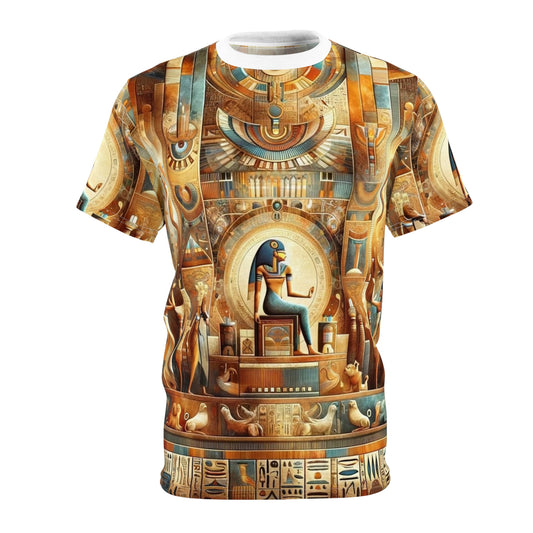 Regal Splendor: Iconic Egyptian Queen Unisex Tee with Ancient Majesty