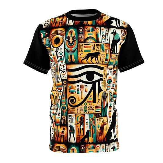 Horus Eye Emblem: Mystical Unisex Egyptian Tee