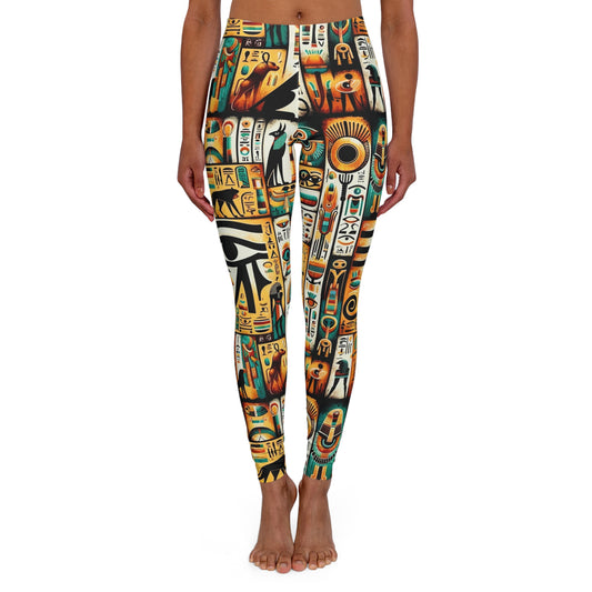 Egyptian leggings  Spandex Leggings (AOP)