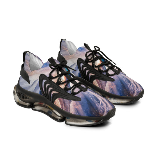 Milky Way Men’s Mesh Sneakers | Galactic Running Shoes | Star-Inspired Athletic Footwear | Space-Themed Sports Gear | Gemnest Universe Collection